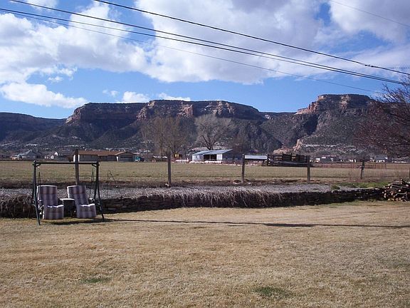 view from back yard