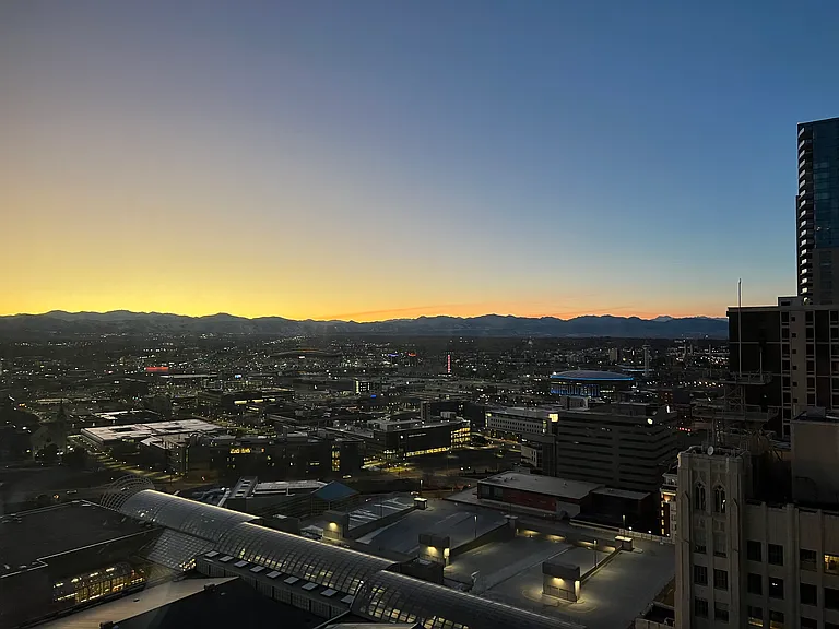 Beautiful mountain and city views!