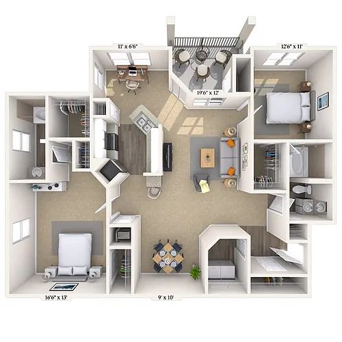 Floor plan Diana