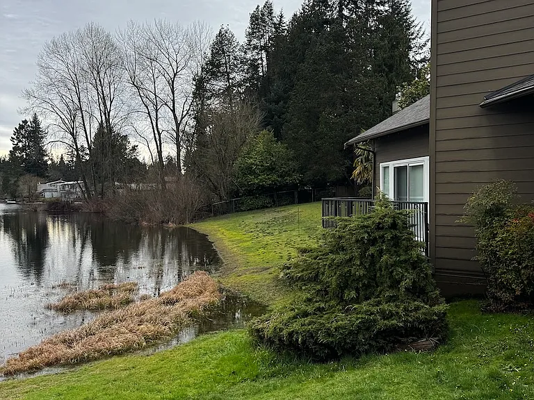 Cabana on lake