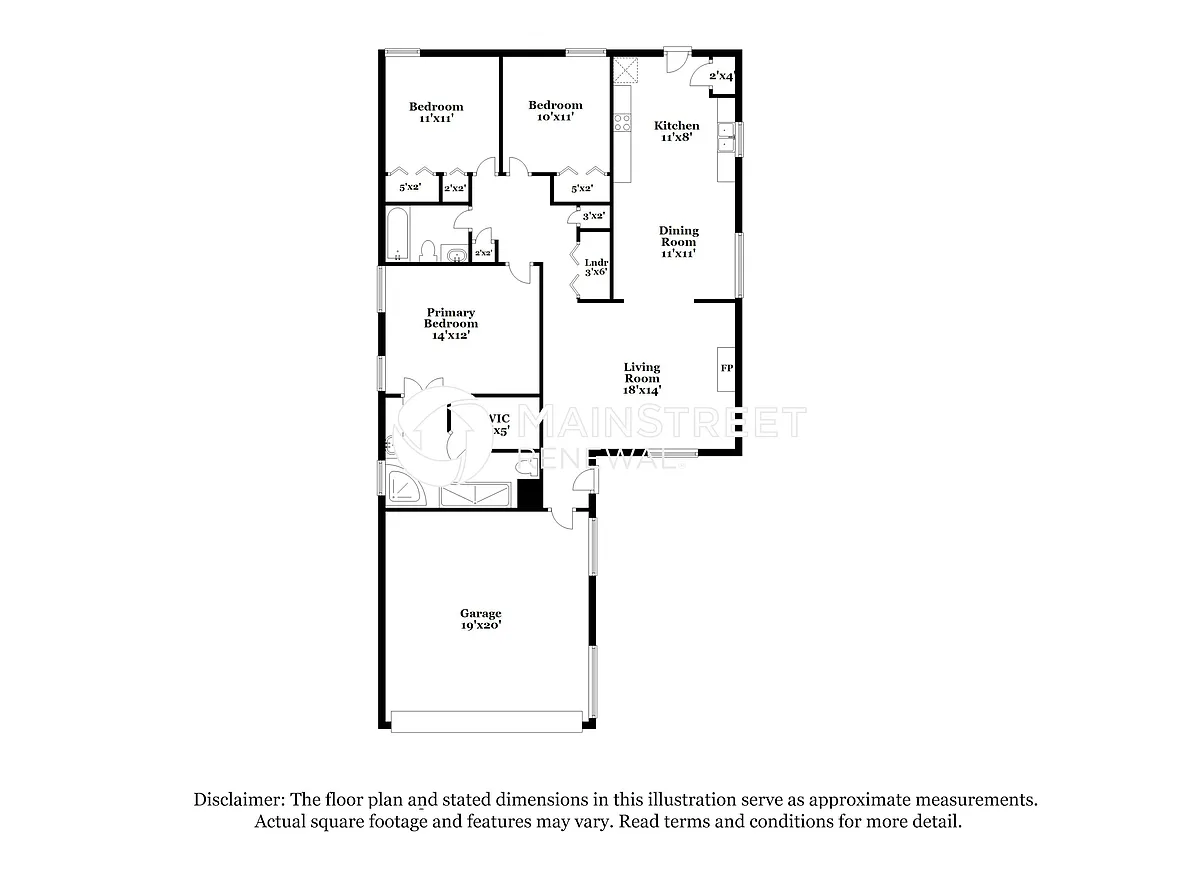 Floor Plan - 924 Dalemore Ln