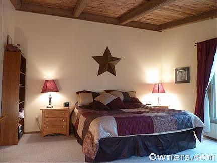 Your own bedroom lodge. Master 14x16