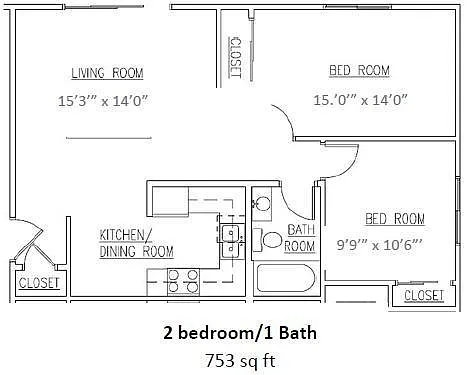 Floor plan 2X1