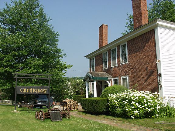 To the West from Rt. 9 side
