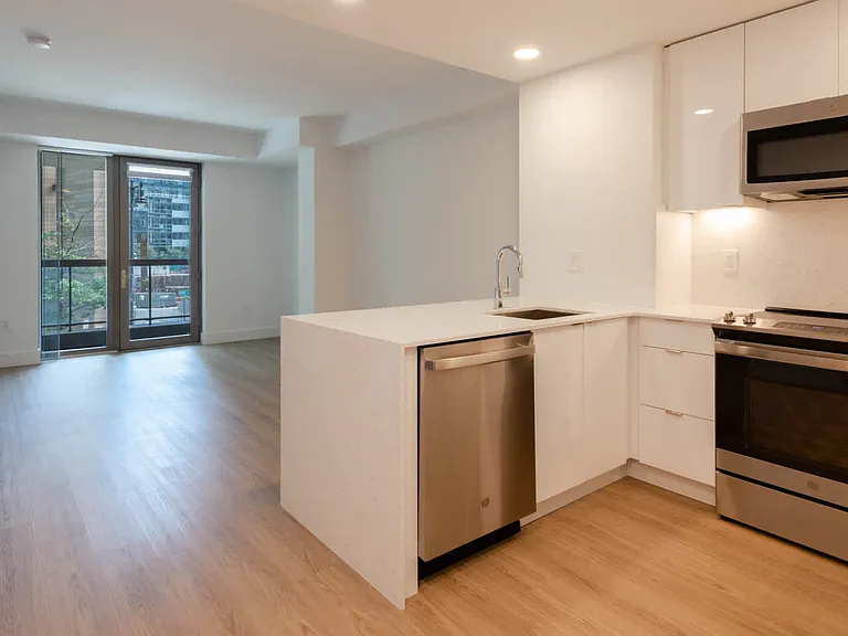 Living Room with Hard Surface Flooring