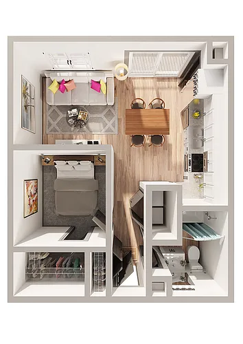 Floor plan A1F