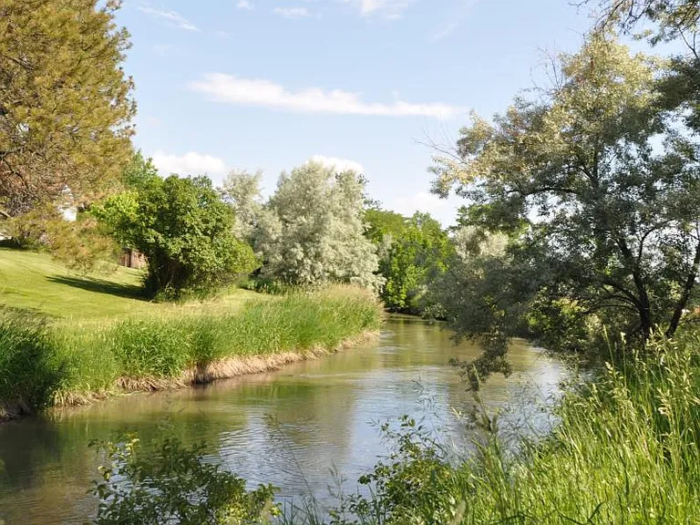 views over the waterway