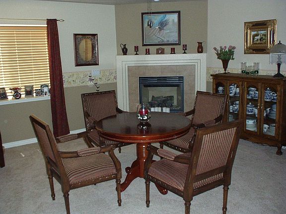 Fireplace in Recreation Room