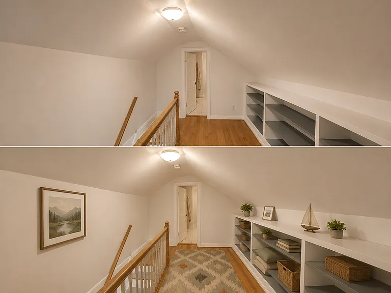 Attic Bedroom Entrance