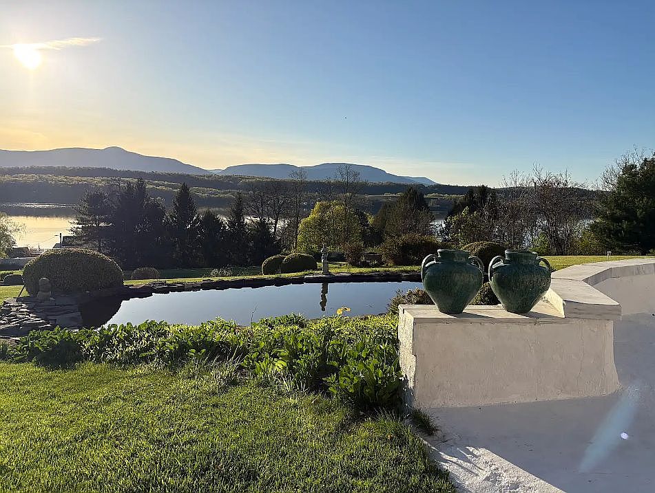 Westerly view from terrace