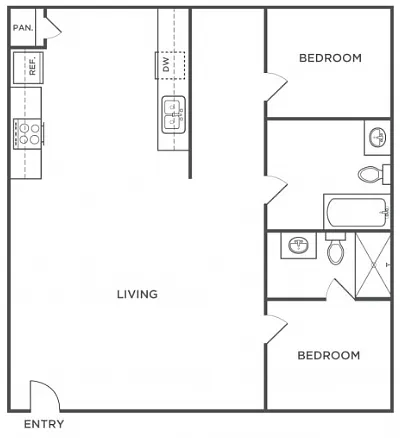 Floor plan B2