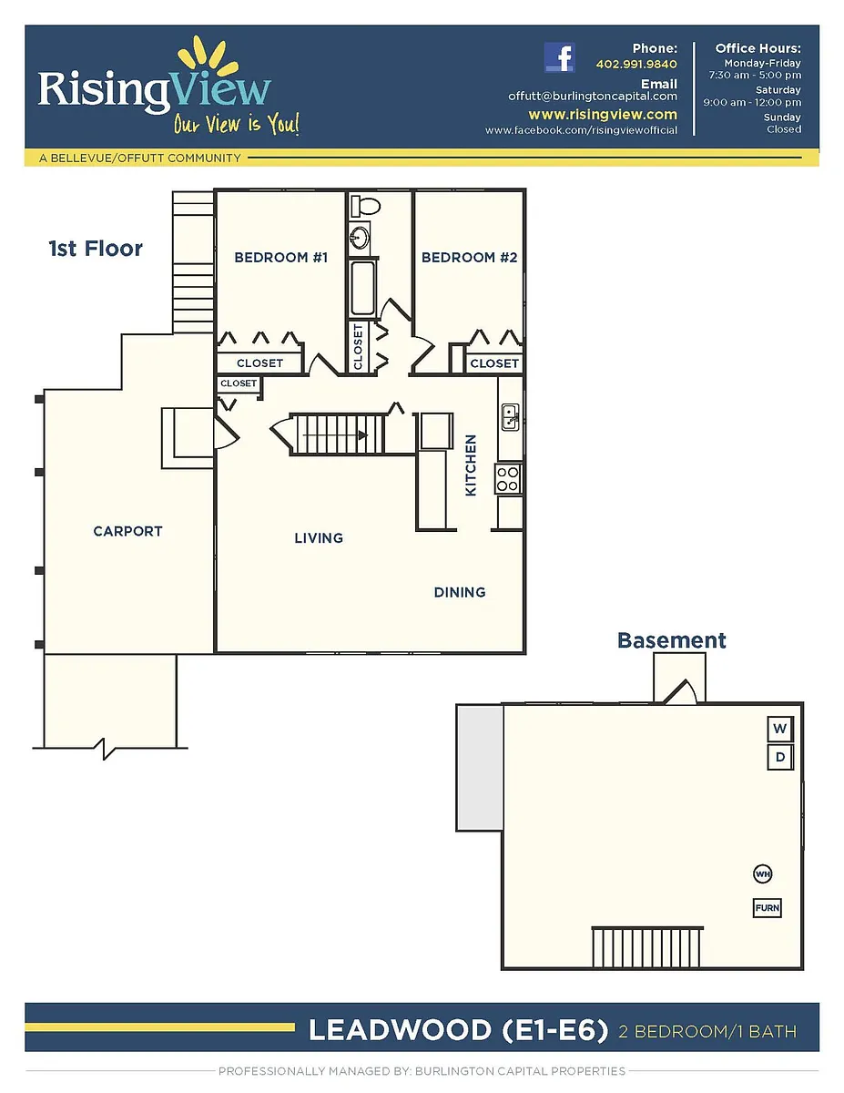 Floor plan Leadwood