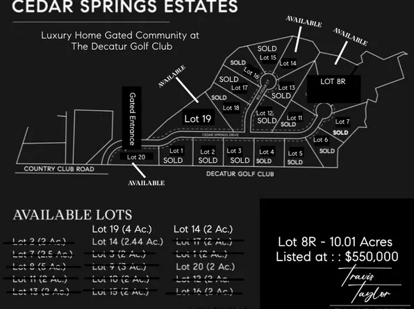 LOT 8R Cedar Springs Dr, Decatur, TX 76234