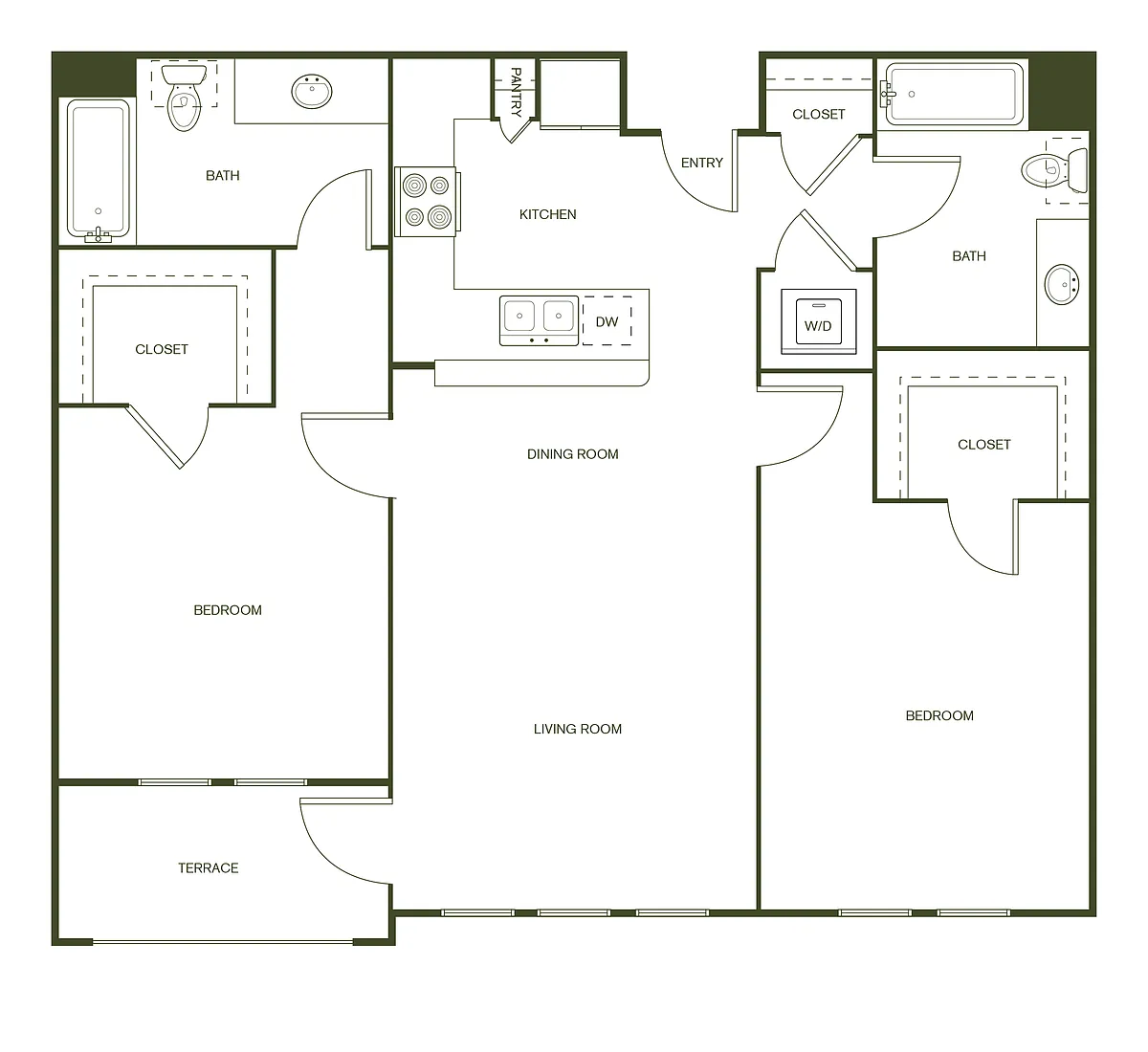Floor plan B1