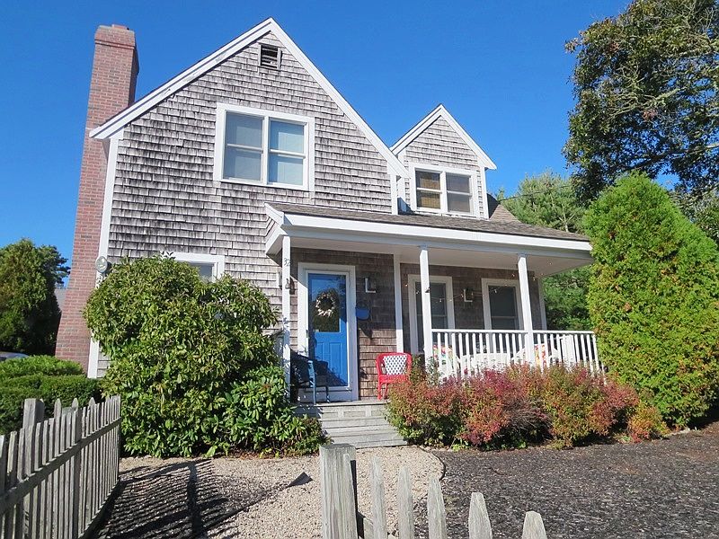 The front of the home.