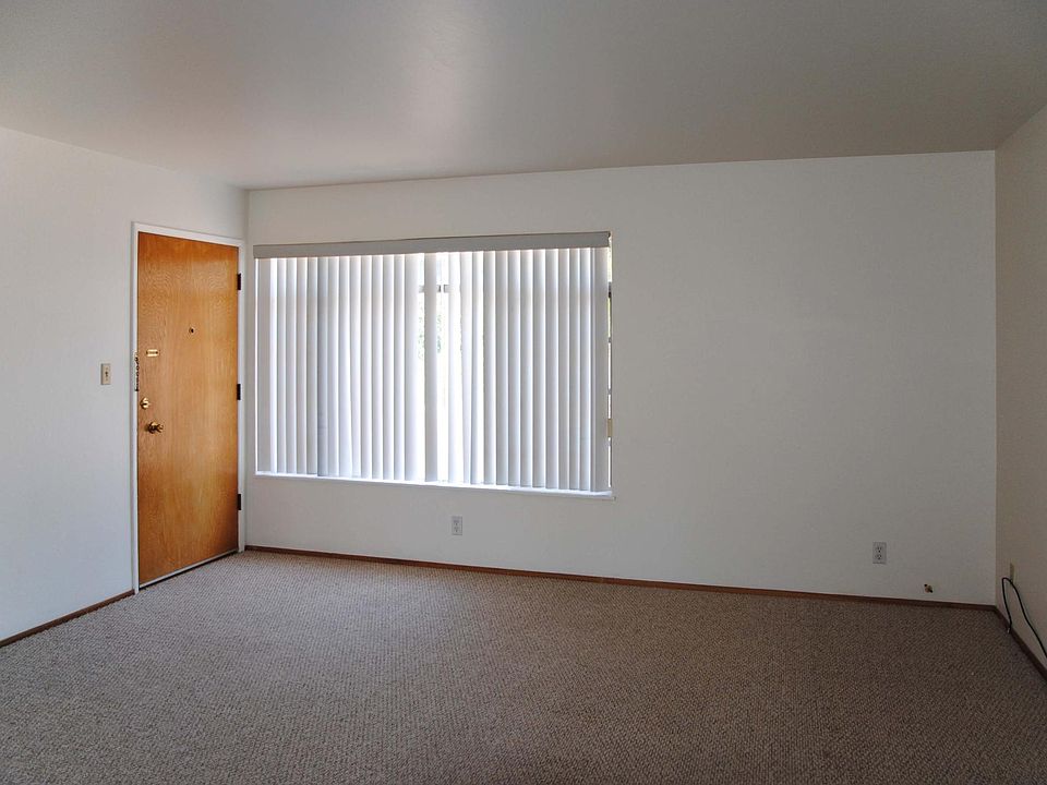 Spacious living room with good lighting.