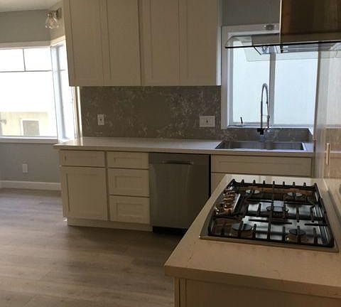 36" stainless sink and dishwasher, all new.