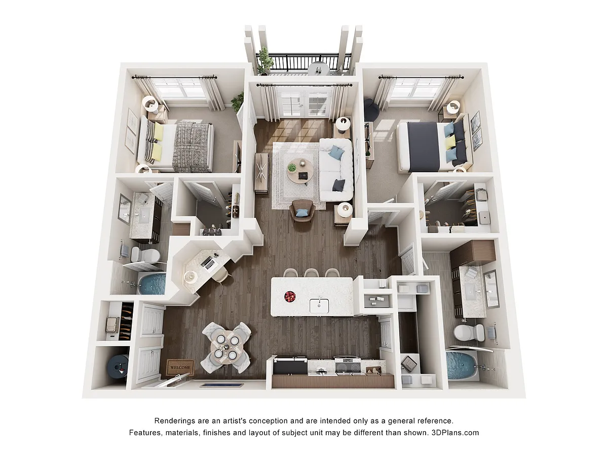 Floor plan Marshall