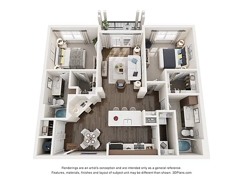 Floor plan Marshall