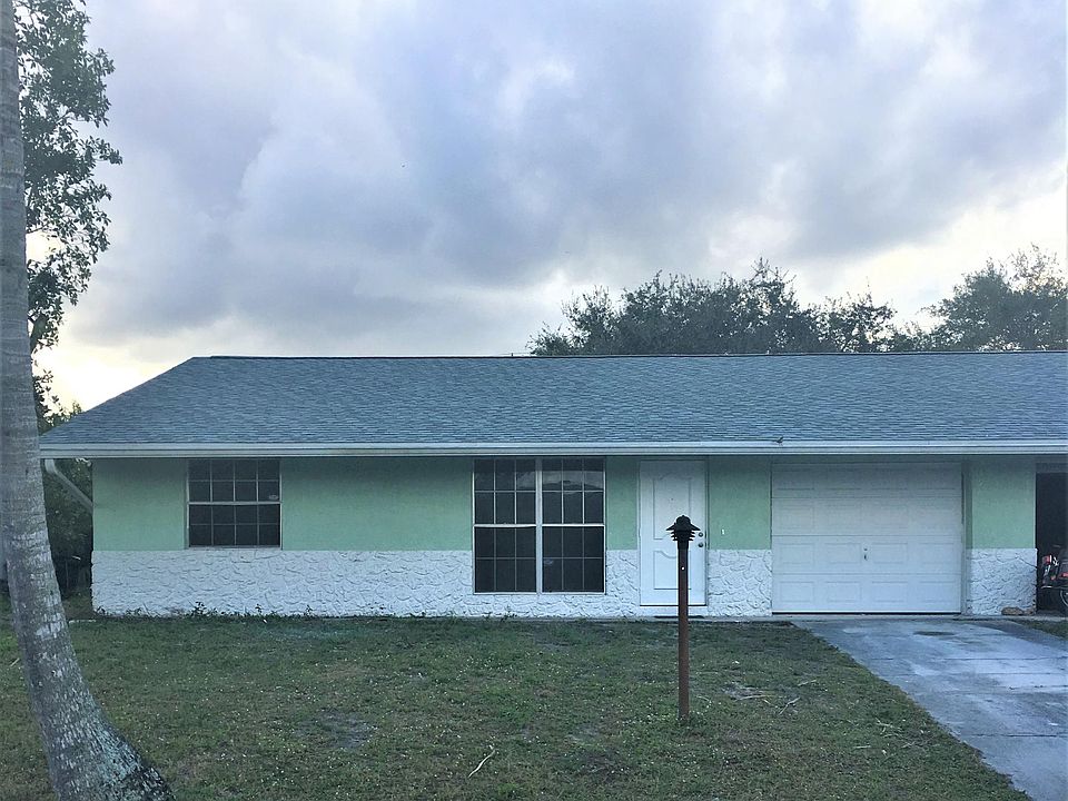 Front View and Yard of the Duplex