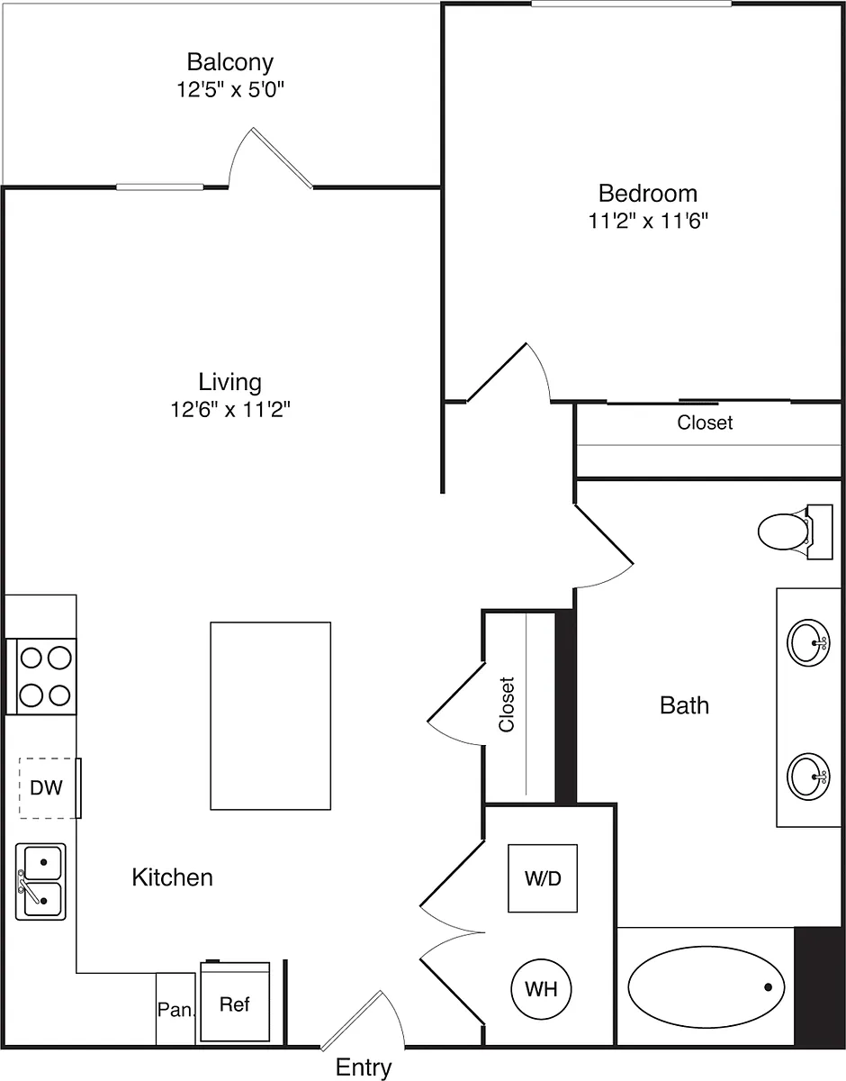 Floor plan 1C Type A