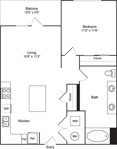 Floor plan 1C Type A