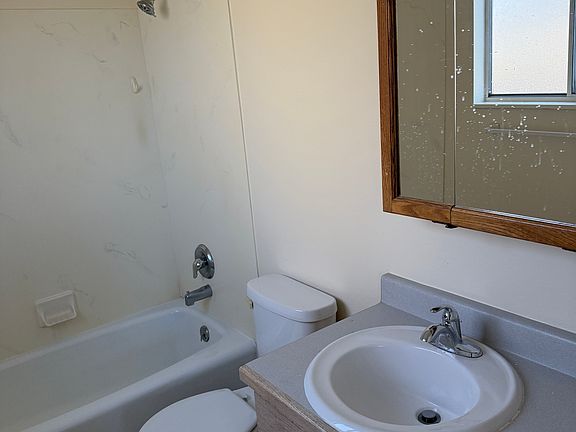 Master Bathroom from the doorway entrance.