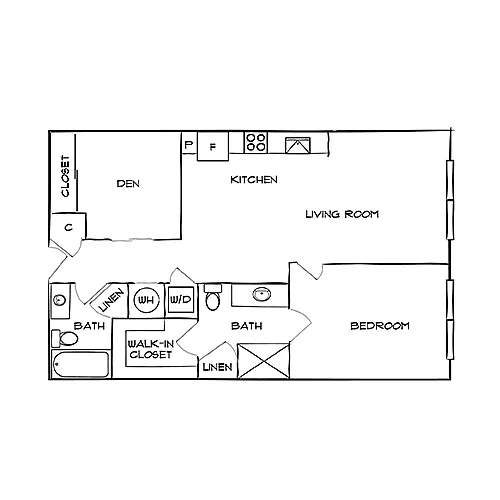 Floor plan Design 1FL