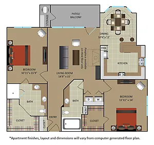 Floor plan C2
