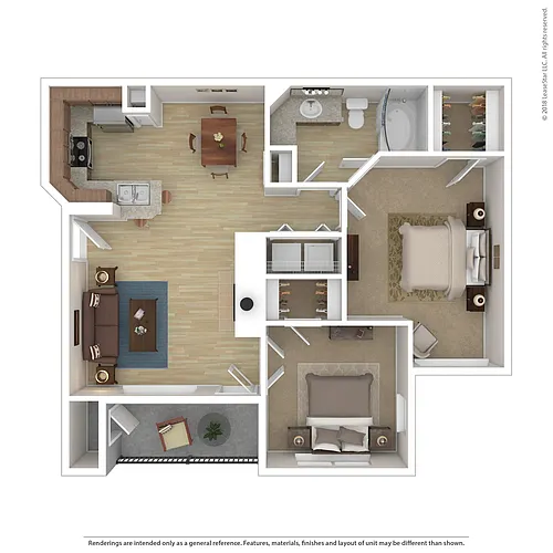 Floor plan Berkley-R