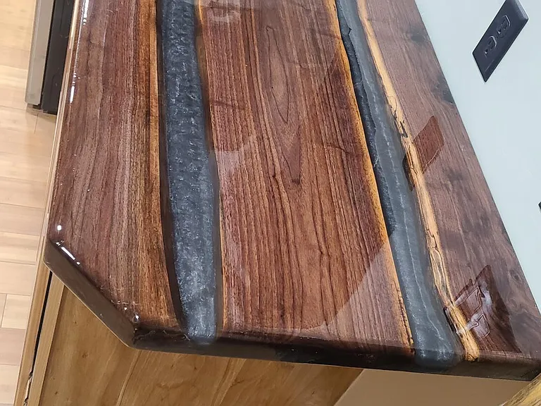 Counter Tops near stove.