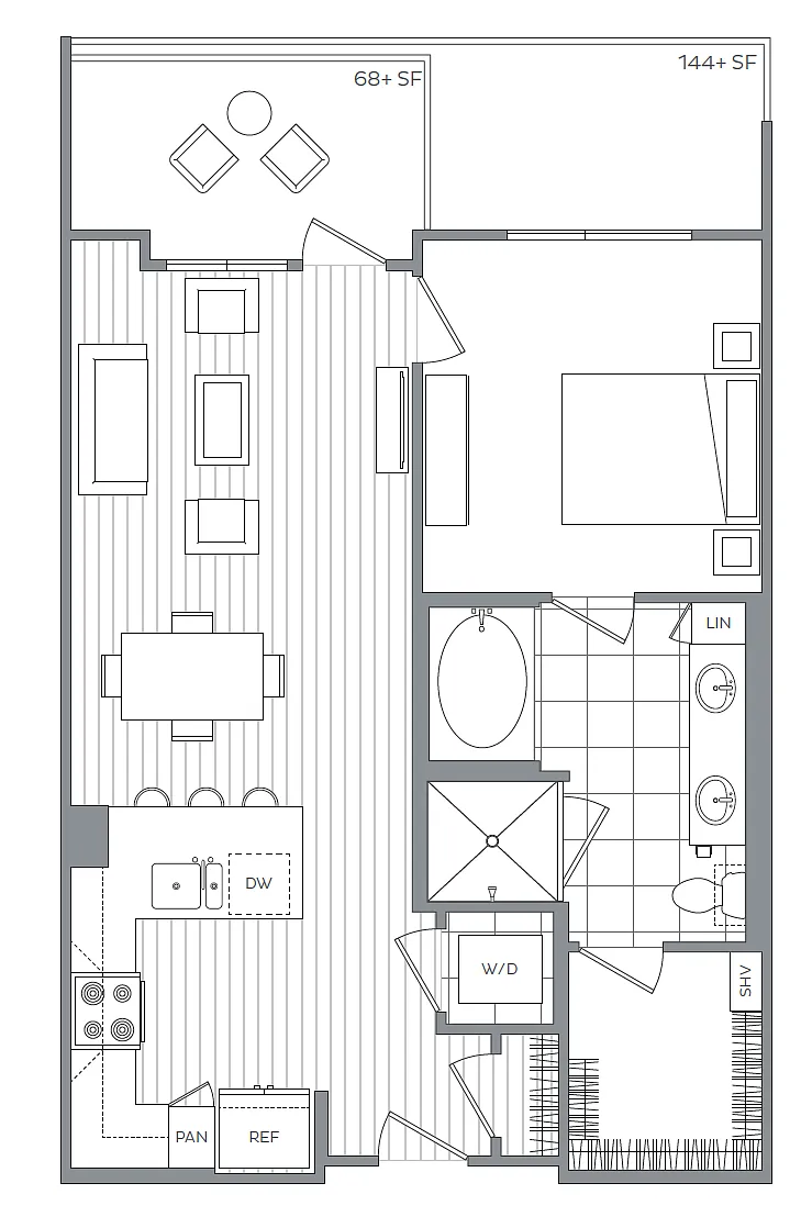 Floor plan E
