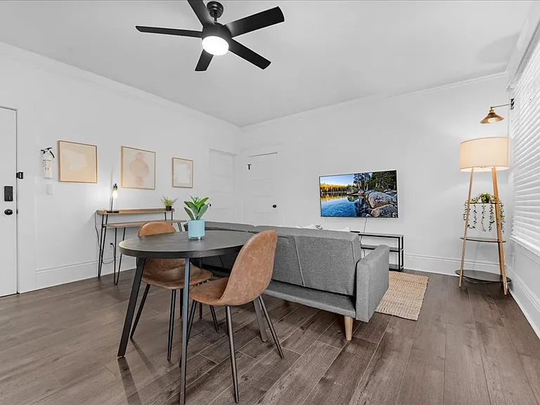 Dining table + Living room