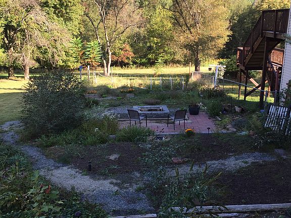 Paver patio and firepit