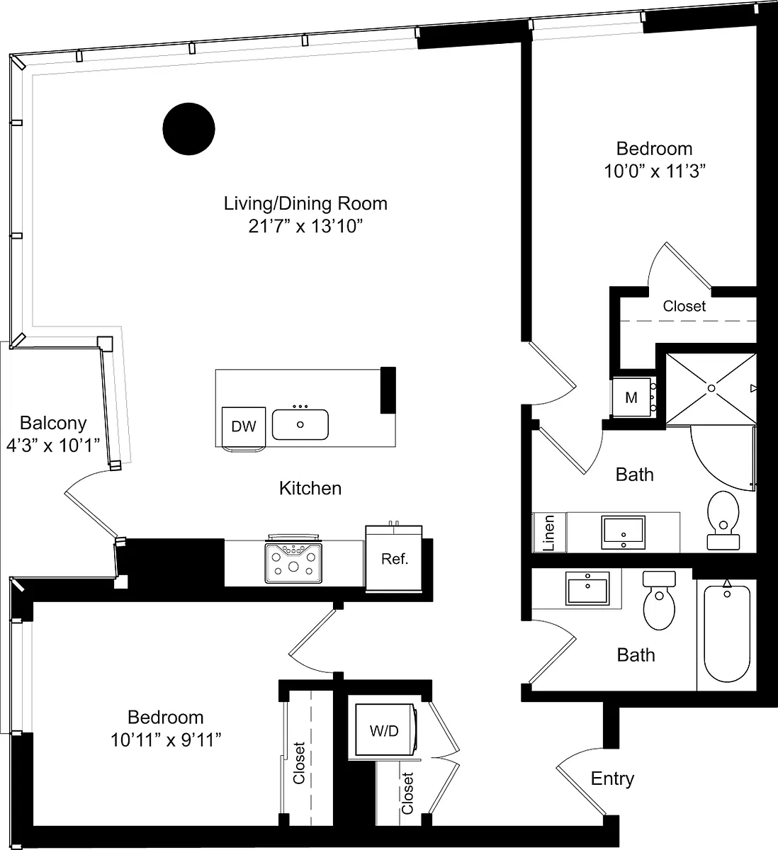 Floor plan B3