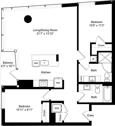 Floor plan B3
