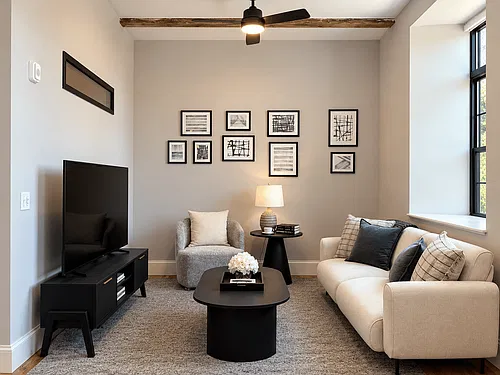 Floor plan 2 Bed 1 Bath