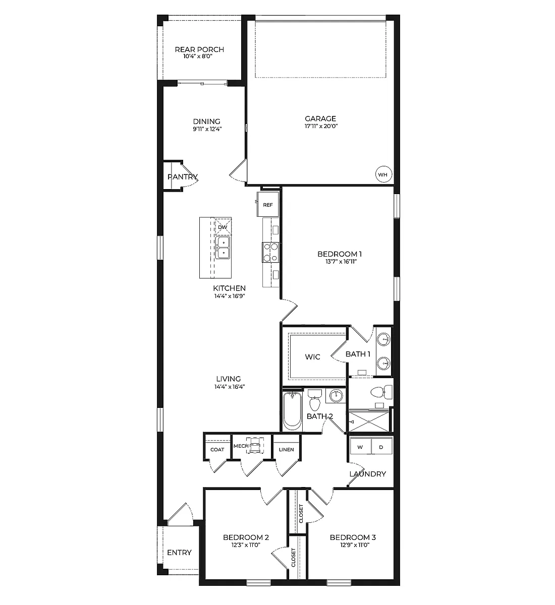 Floor plan Astor