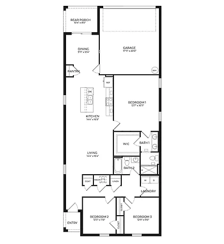 Floor plan Astor