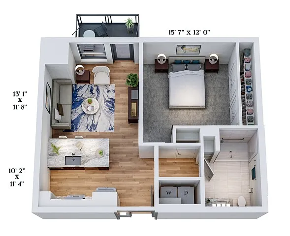 Floor plan B8