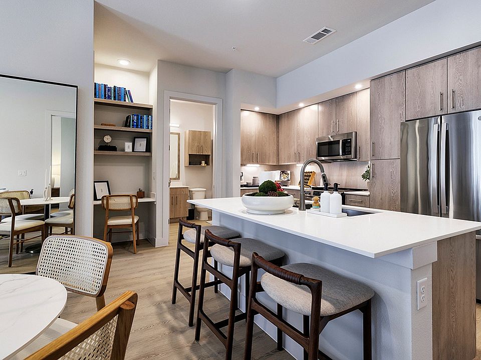 Well-equipped kitchen area.