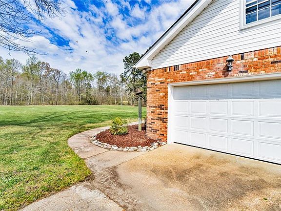 View of the front yard from side of home