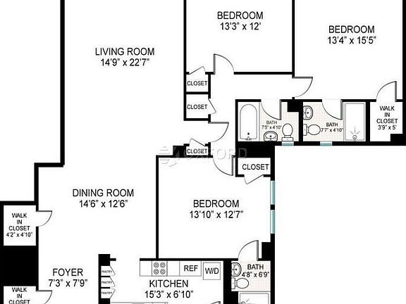 2nd image of 207 W 106th St APT 5C