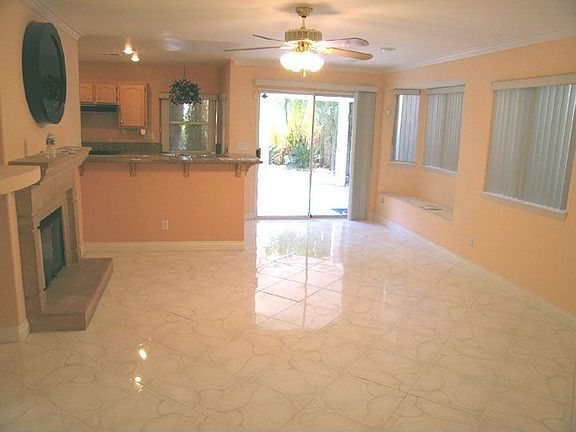 Family room with a fireplace