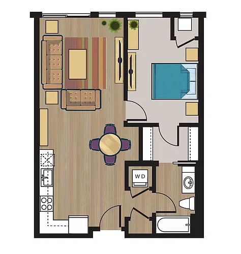 Floor plan A8