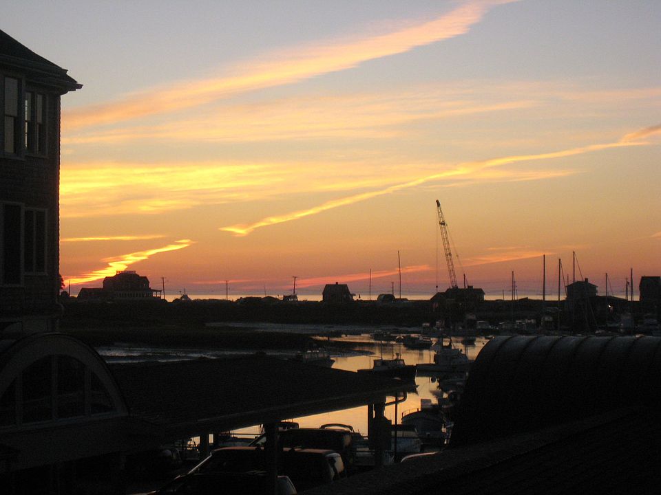 Sunrise from the deck