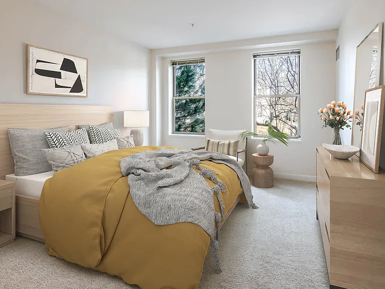 Carpeted Bedroom