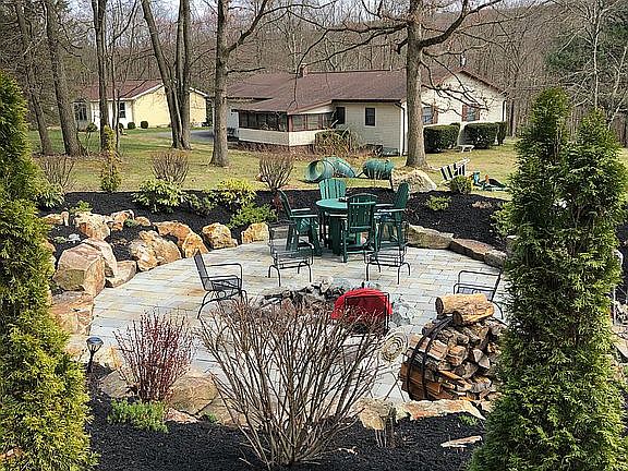 Fire pit/patio 