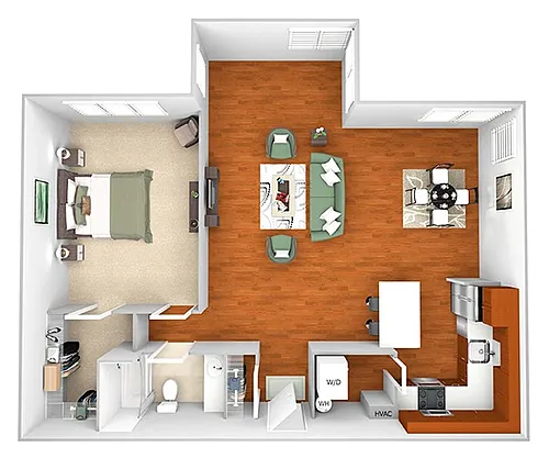 Floor plan A6