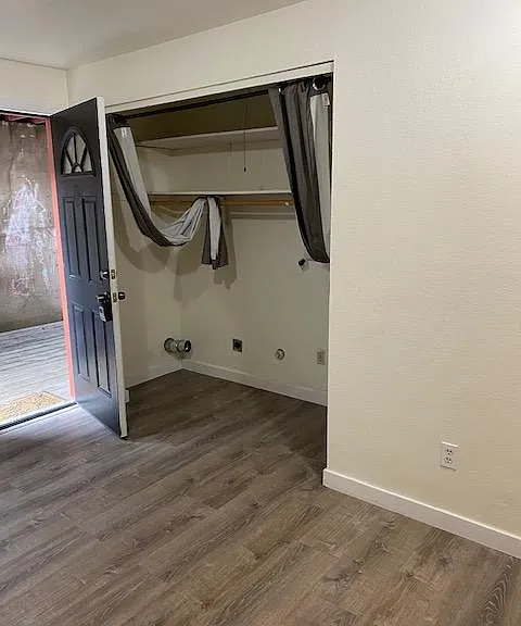 indoor laundry
